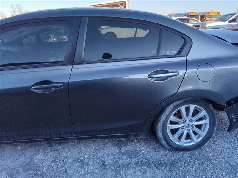 Driver Rear Side Door Sedan Electric North America Built Fits 12 CIVIC 3372658