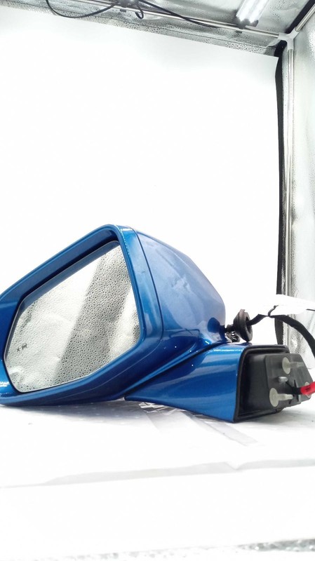 2019 Chevrolet Blazer Left Door Mirror Assembly Blue 706443 99K Miles