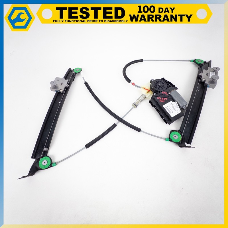 03-07 BENTLEY CONTINENTAL GT COUPE FRONT LEFT DRIVER WINDOW REGULATOR W/MOTOR OE