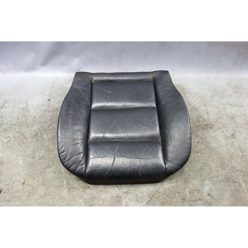 1994-1999 BMW 3-Series E36 Front Seat Bottom Cushion Pad Black Leather OEM