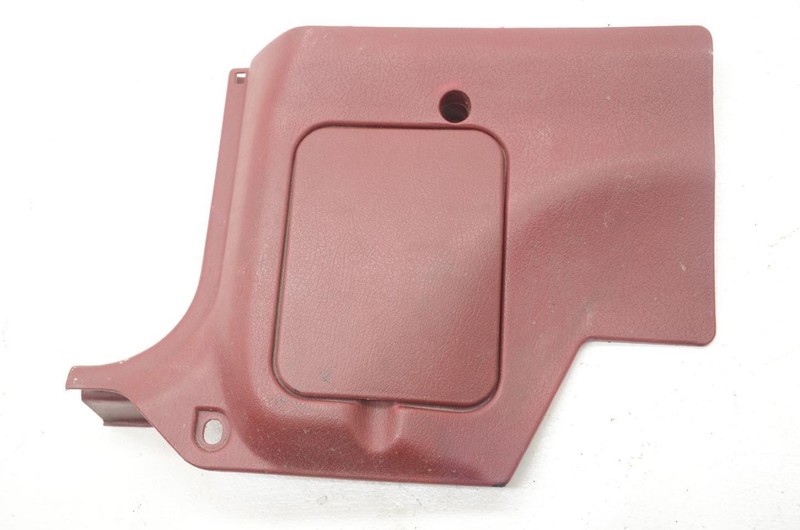 84-89 Nissan 300ZX Z31 2+0 Red Driver Left Side Kick Panel Interior Fuse Box