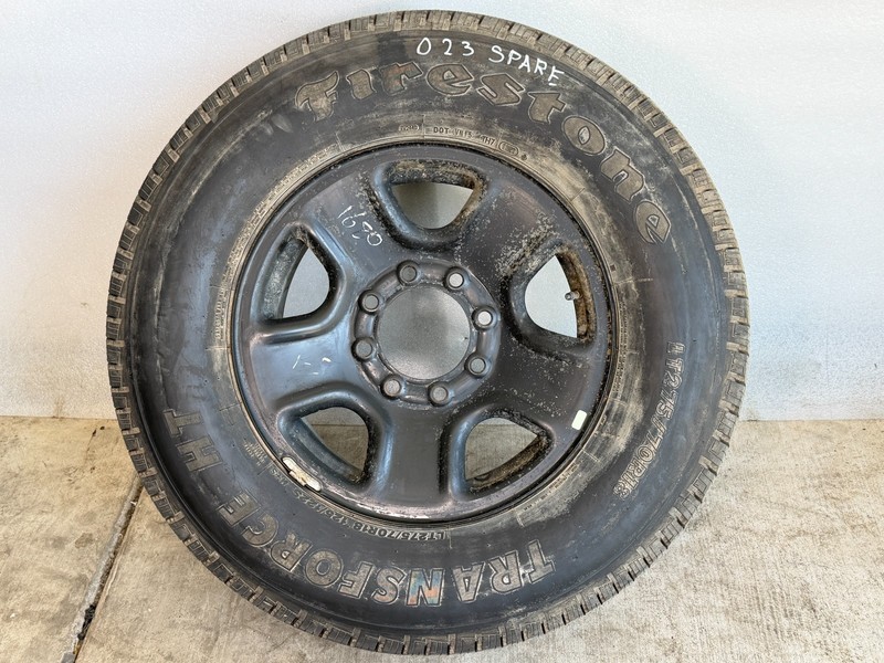 Factory RAM 2500 Wheel Tire Black Genuine OEM Dodge HD Pickup Spare 8-Lug 2473