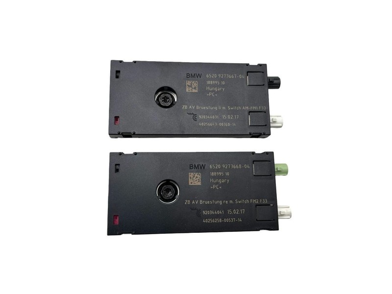 2014-2020 BMW 430i Antenna Amplifier Control Module Pair Set Of 2