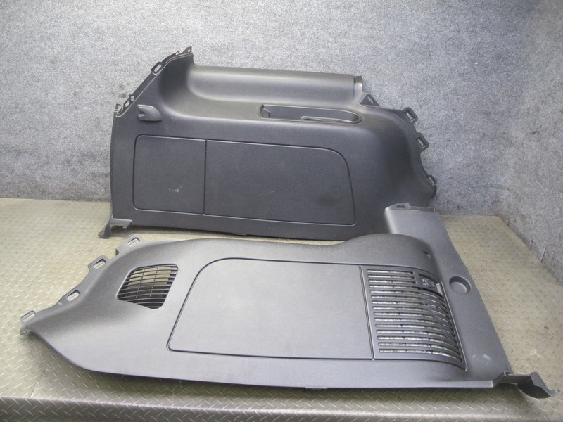 2007-2014 CADILLAC ESCALADE REAR LEFT & RIGHT TRUNK SIDE TRIM PANEL SET OF 2