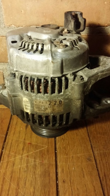 1998 DODGE CARAVAN SE ALTERNATOR DENSO MADE IN JAPAN 4727220 & 121000-3521OEM