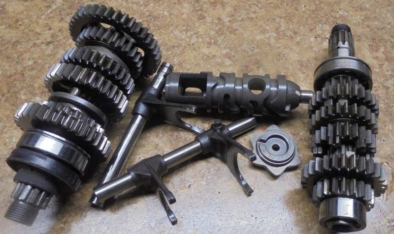 2014 Kawasaki Ninja EX300 EX 300 B EX300B Engine Transmission Gears Shift Fork 2