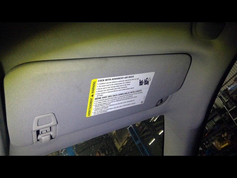 Passenger Right Sun Visor Fits 18-19 EQUINOX 1707182