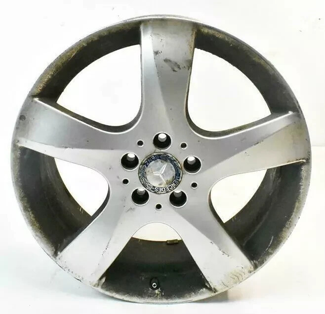 06-13 Mercedes W251 R320 R350 R500 Wheel Rim Silver 8 X 19 19" 2514013902 OEM