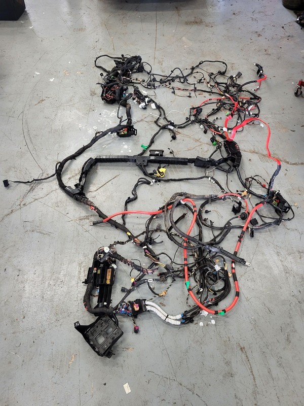 Used Oem Audi Body Floor Wiring Harness for 2021 A5 Sportback 2.0L AWD