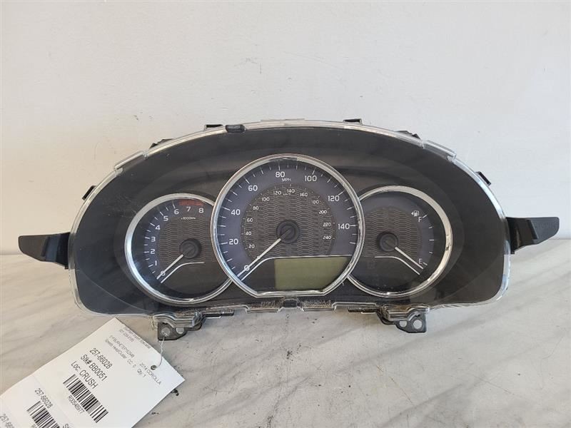 Speedometer Cluster MPH ID 83800-0ZX10 Fits 14-16 COROLLA 548977