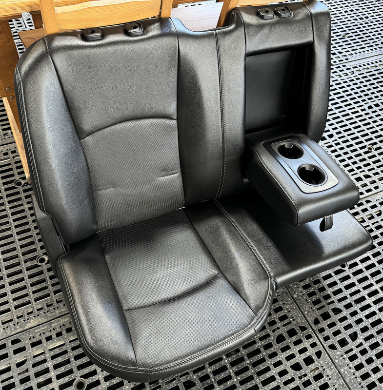 ✅13-2024 RAM CLASSIC 1500 2500 3500 SPORT REAR LEATHER SEATS BLACK CREW CAB OEM