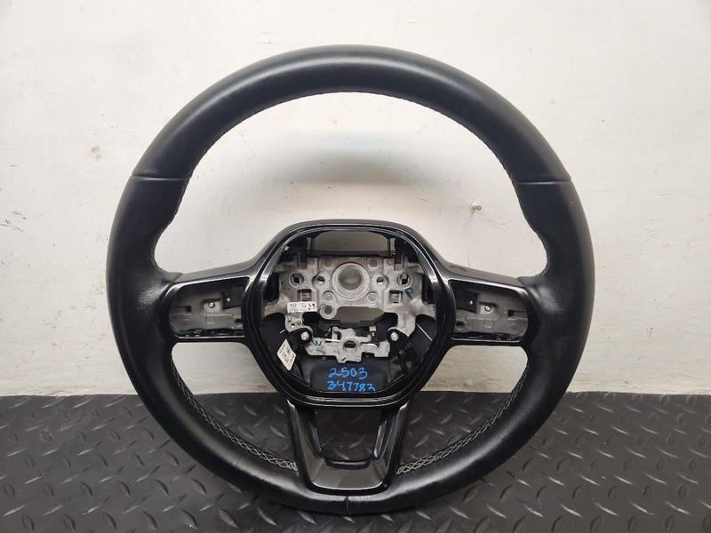 22-25 Honda Civic Steering Wheel Leather Black OEM 78501-T20-A21ZA