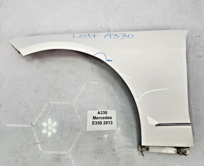 ✅ 10-16 Mercedes W212 E350 E550 Front Left Driver Side Fender Panel White NOTE*
