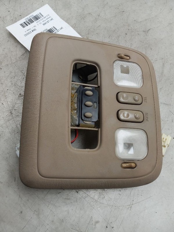 1998 LEXUS LX470 FRONT ROOF OVER HEAD CENTER CONSOLE GLD-4M9