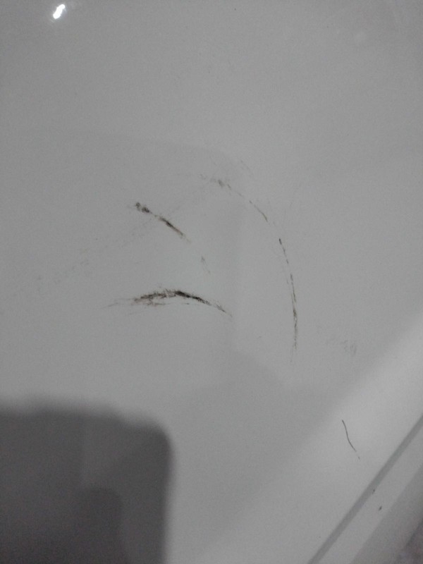 2010 Ford Explorer Right Door White Used, Light Scratch, Needs Mirror