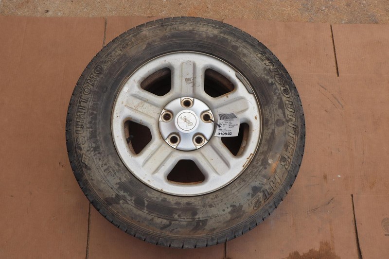 2007-2018 JEEP WRANGLER WHEEL RIM TIRE 225/75 R16 16X7 STEEL 5 SPOKE OEM