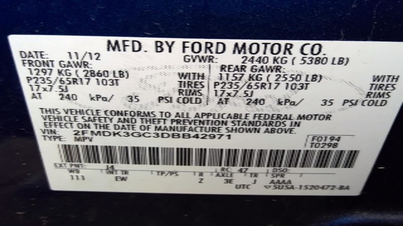 AC Compressor Fits 11-15 MKX 1556276