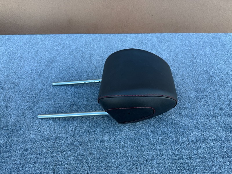 GENESIS G70 2019-2025 OEM FRONT LEFT OR RIGHT SEAT HEADREST (BLACK/RED STITCH)