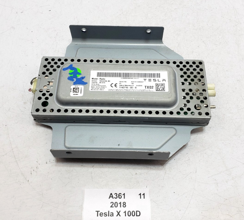 ✅ 2016-2020 OEM Tesla Model X Radio Control Audio Module FM HD Module