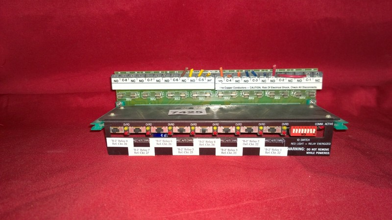 EIL SERIAL 8 CHANNEL RELAY 307-030-524-201 WD-7425