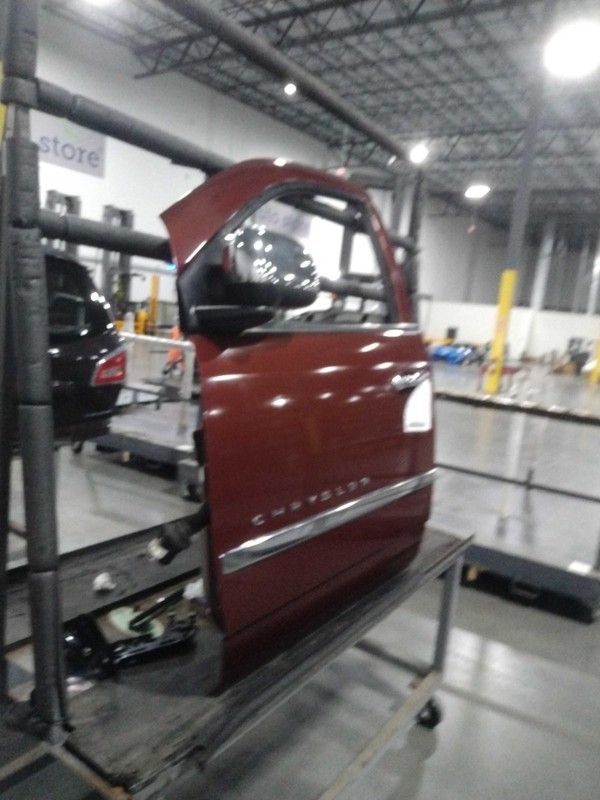 2007 Chrysler Aspen Front Left Door Red 4DR SUV Used OEM Part 158085