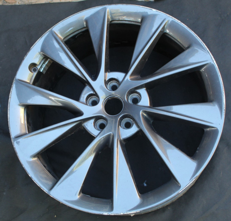 GENUINE 2012-2021 Tesla Model S Front Turbine Wheel Rim 21X8.5" OEM 1066519-00-