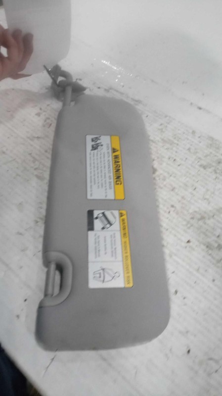 2015 Hyundai Santa Fe Gray Sun Visor OEM Used 132K Miles - Fast Shipping