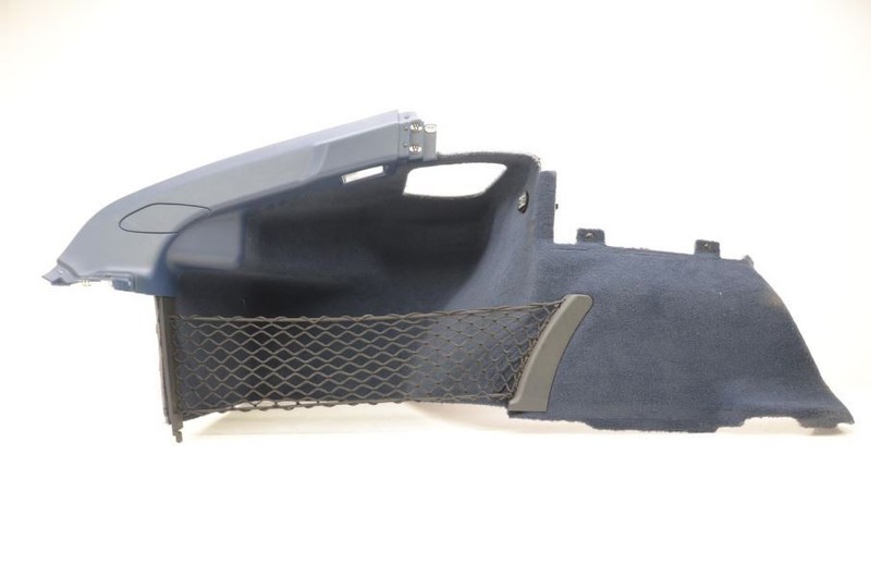 2010-2016 Porsche Panamera 970 4.8L Blue Driver Left Rear Trunk Trim