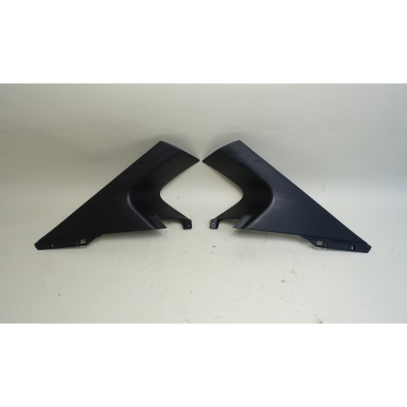 2006-2008 BMW E86 Z4 Coupe Rear C-Pillar Interior Column Covers Pair Black OEM