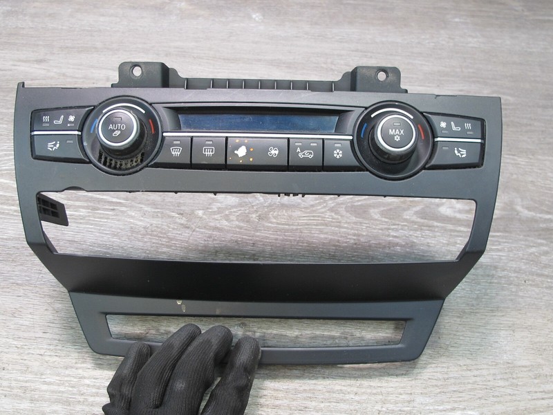 2008-2011 BMW E71 E72 X6 A/C HEATER CLIMATE CONTROL SWITCH PANEL 9219975
