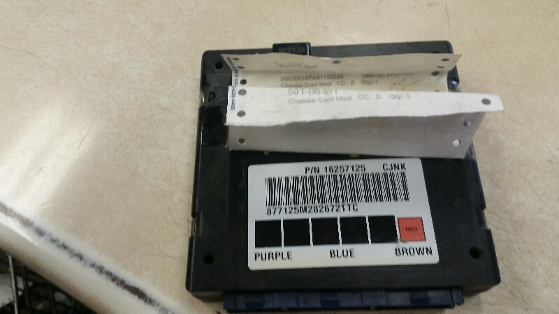 Chassis ECM Body Control BCM Center Dash Fits 98-00 BLAZER S10/JIMMY S15 14659