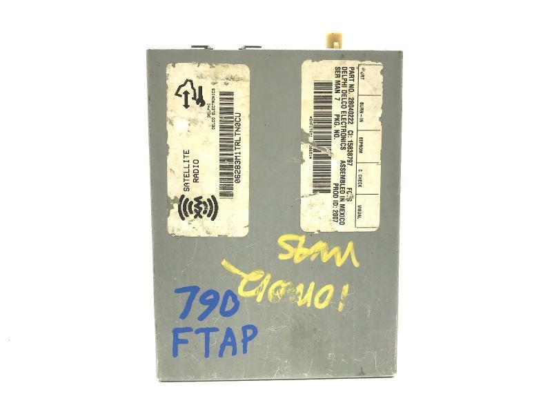 XM Satellite Receiver Option U2K 15838797 Fits 2006-2010 Chevrolet Cobalt 14762