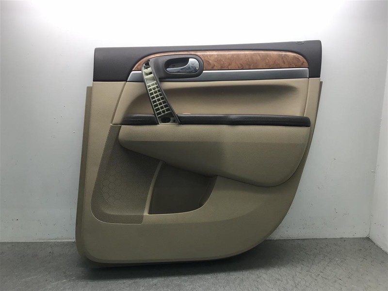 2011 BUICK ENCLAVE REAR PASSENGER RIGHT DOOR PANEL TRIM INTERIOR BROWN TAN OEM