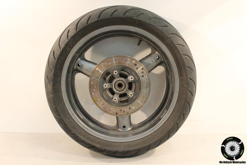 2000 Suzuki SV650 REAR WHEEL BACK RIM W TIRE BRAKE DISC ROTOR SV 650 00