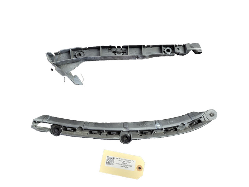 PORSCHE BOXSTER 718 2.0L RWD Right Rocker Panel Bracket 2 PC USED OEM 17-24