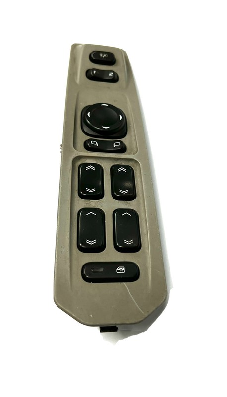 03-07 CADILLAC CTS DRIVER LEFT SIDE MASTER POWER WINDOW SWITCH OEM 25750262 Gray