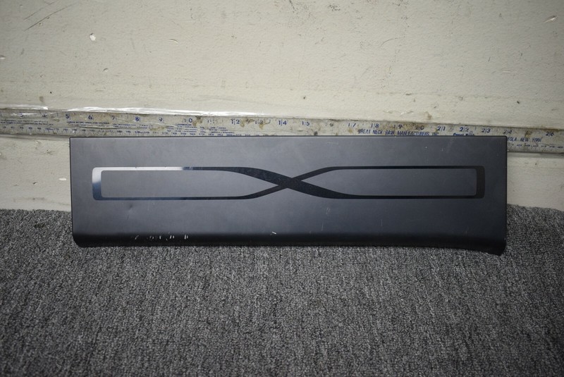 2016 - 2020 Tesla Model X Front Right Door Welcome Plate Cover OEM 1053195-00-f