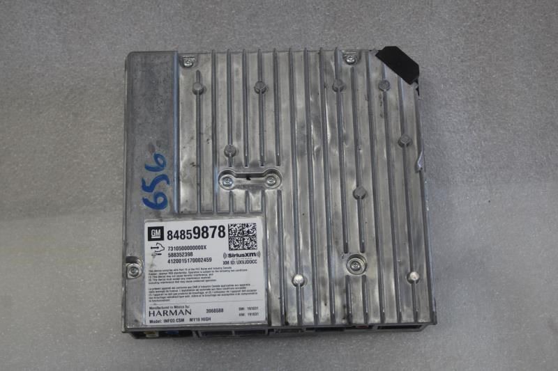 2020 CADILLAC CT5 RADIO RECEIVER BOSE 84859878