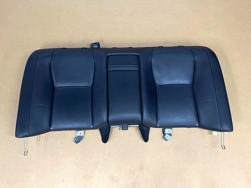⭐2014-2017 ACURA RLX REAR 2ND ROW UPPER SEAT CUSHION BLACK LEATHER OEM LOT2392