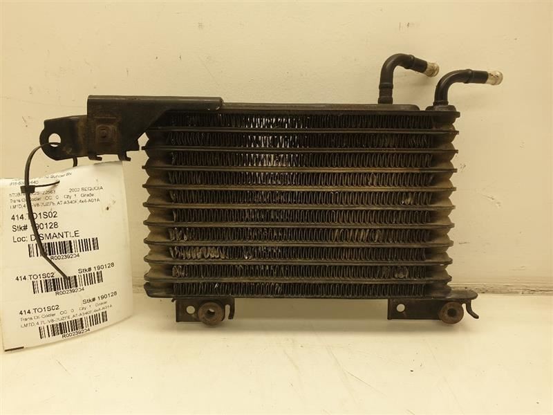 02 TOYOTA SEQUOIA LIMITED 4.7L TRANSMISSION OIL COOLER 2UZFE