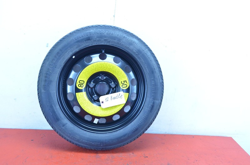 12-19 VOLKSWAGEN BEETLE SPARE TIRE WHEEL DONUT OEM