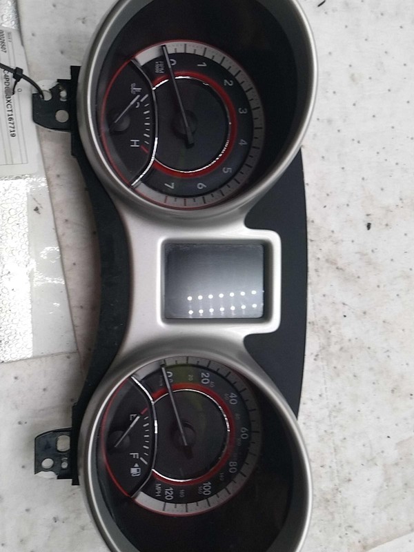2012 Dodge Journey Speedometer Gauge 120 MPH Black OEM 56046269AC Used