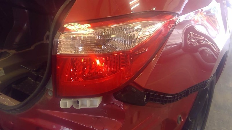 Passenger Tail Light Sedan Quarter Panel Mounted Fits 17-19 COROLLA 3489460
