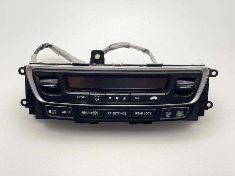 2016-2018 HONDA PILOT HEAT/AC CONTROLLER BLACK TC:-B-B -EX-L- 189K 57502