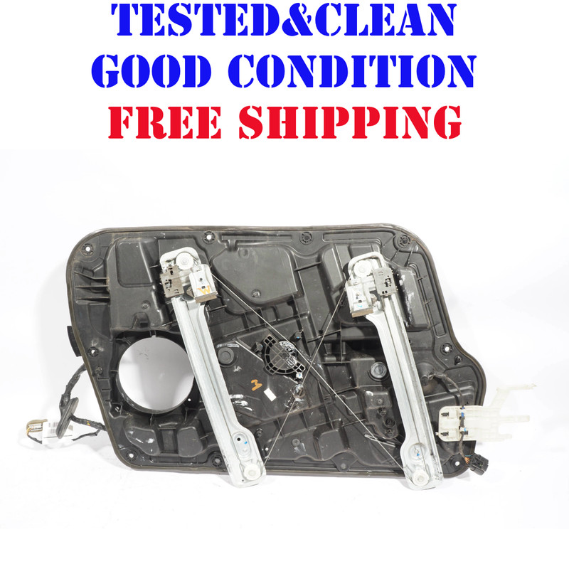 2011-2014 HYUNDAI SONATA FRONT RIGHT PASSENGER SIDE WINDOW REGULATOR PANEL OEM.