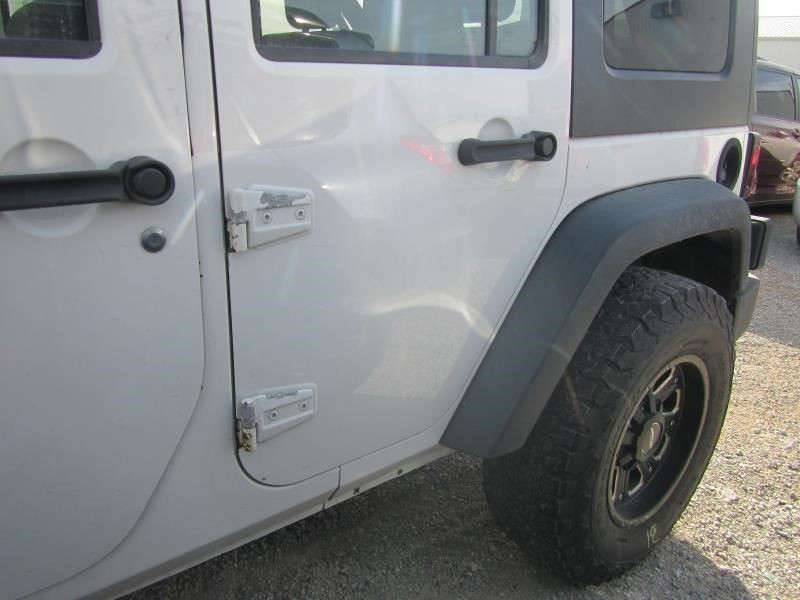Driver Rear Side Door Full Door Privacy Tint Glass Fits 07-10 WRANGLER 2226179
