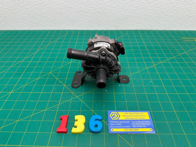 15 FIAT 500e ELECTRIC AUXILIARY COOLANT WATER PUMP OEM