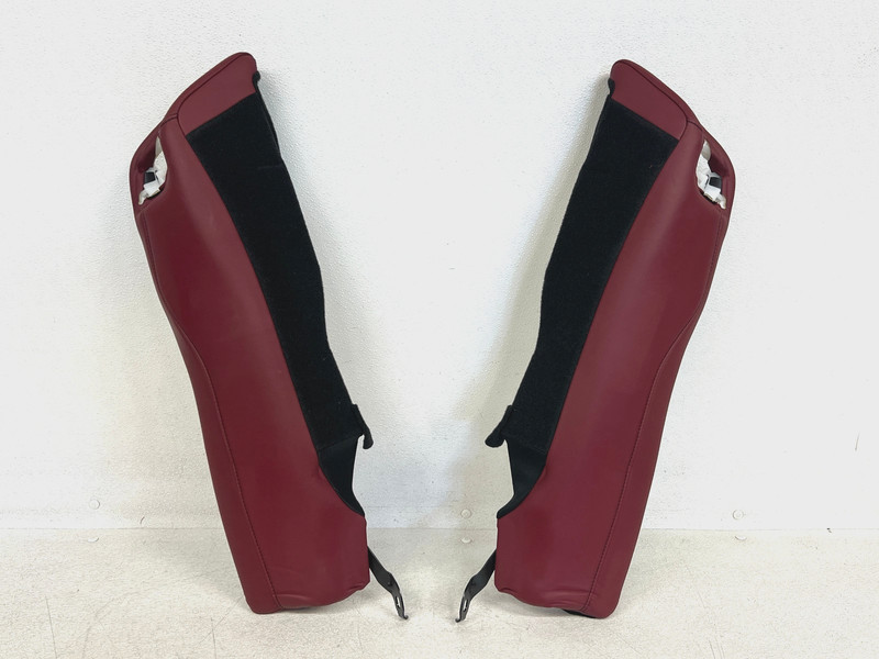 ⭐2015-2020 LEXUS RC F-SPORT REAR RIGHT & LEFT OUTER SEAT BOLSTER RED OEM LOT2652