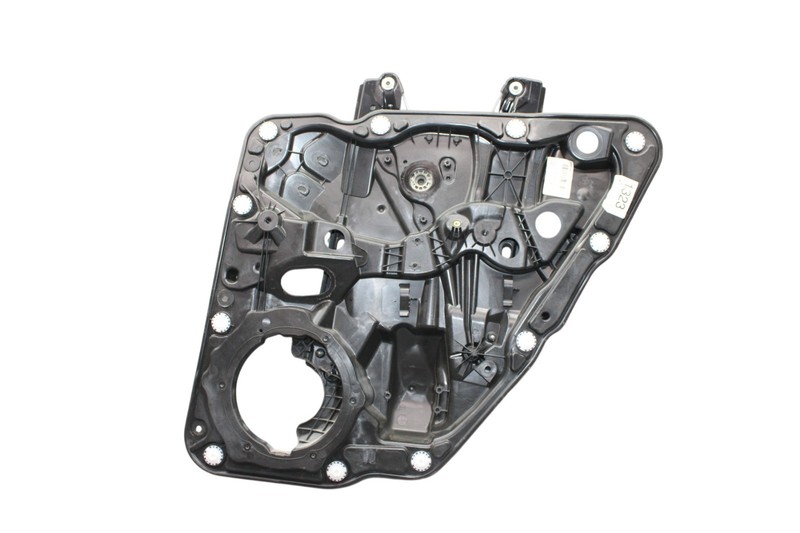 11-17 Volkswagen Touareg Rear Right Passenger Side Window Regulator W/ Panel OEM