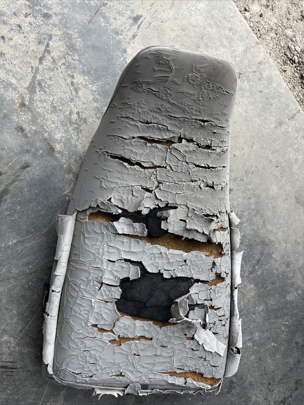 1989 Honda TRX300 Fourtrax Gray Seat Pan Foam